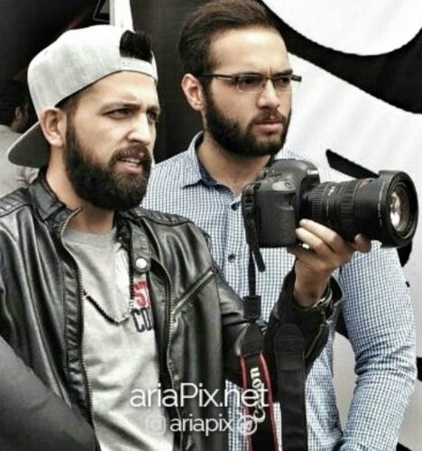 محسن افشانی و همسرش