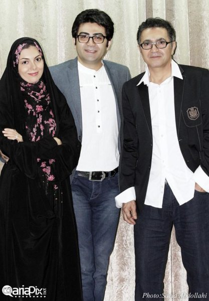 فرزاد حسنی و همسر جدیدش
