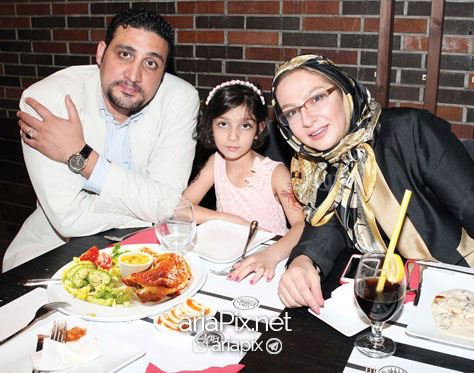 لاله صبوری و همسرش
