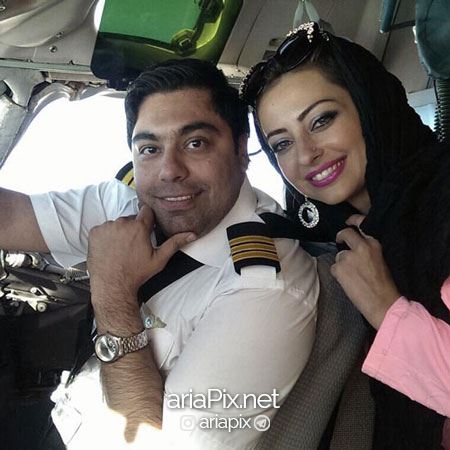 عکس نفیسه روشن و همسرش ,شوهر نفیسه روشن
