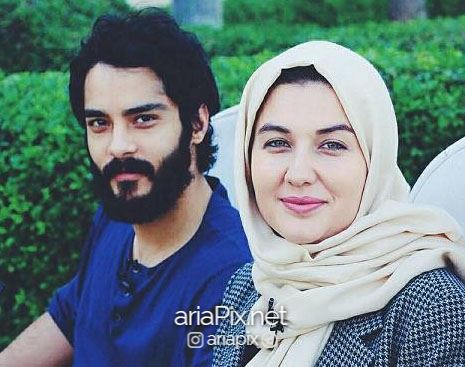 عکس ساعد سهیلی و زنش